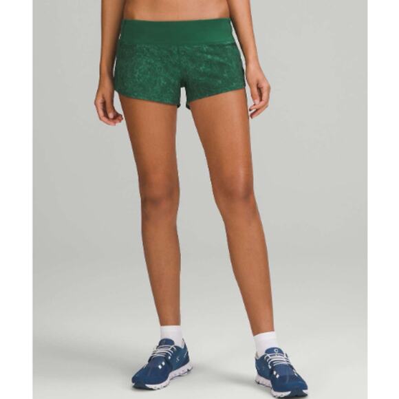 Lululemon Speed Up Low-Rise Lined Shorts 2.5" Womens Size 8 Workout Running Gym - Picture 3 of 6
